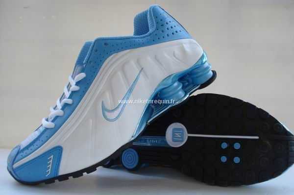 nike shox r4 femme bleu